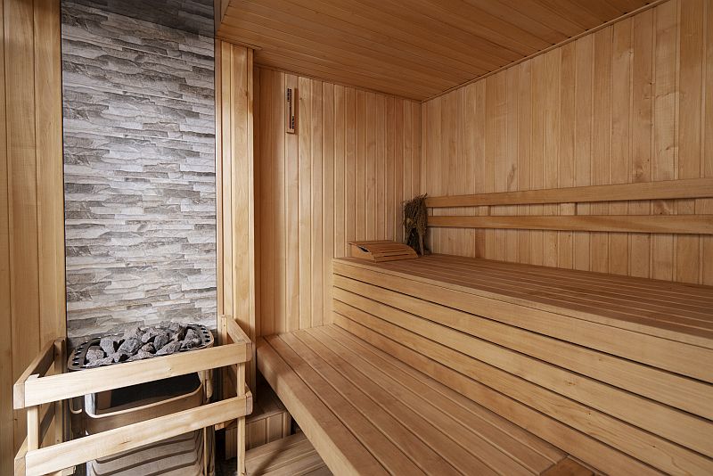 Holz für Sauna
